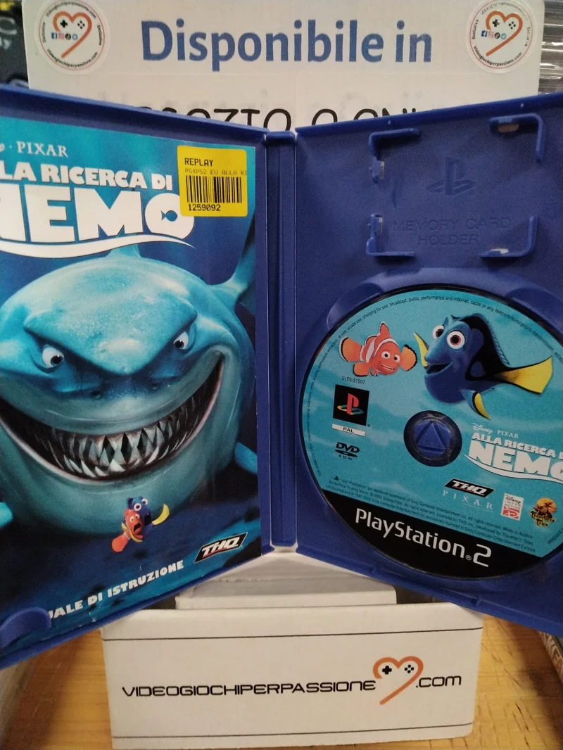 alla ricerca di nemo PS2 (usato garantito)(ver. italiana)