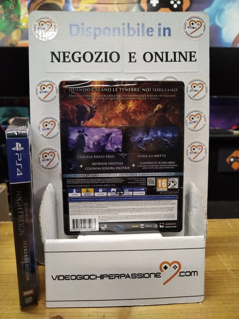 Elden Ring Nightreign Seekers Edition Playstation 4 Edizione Italiana