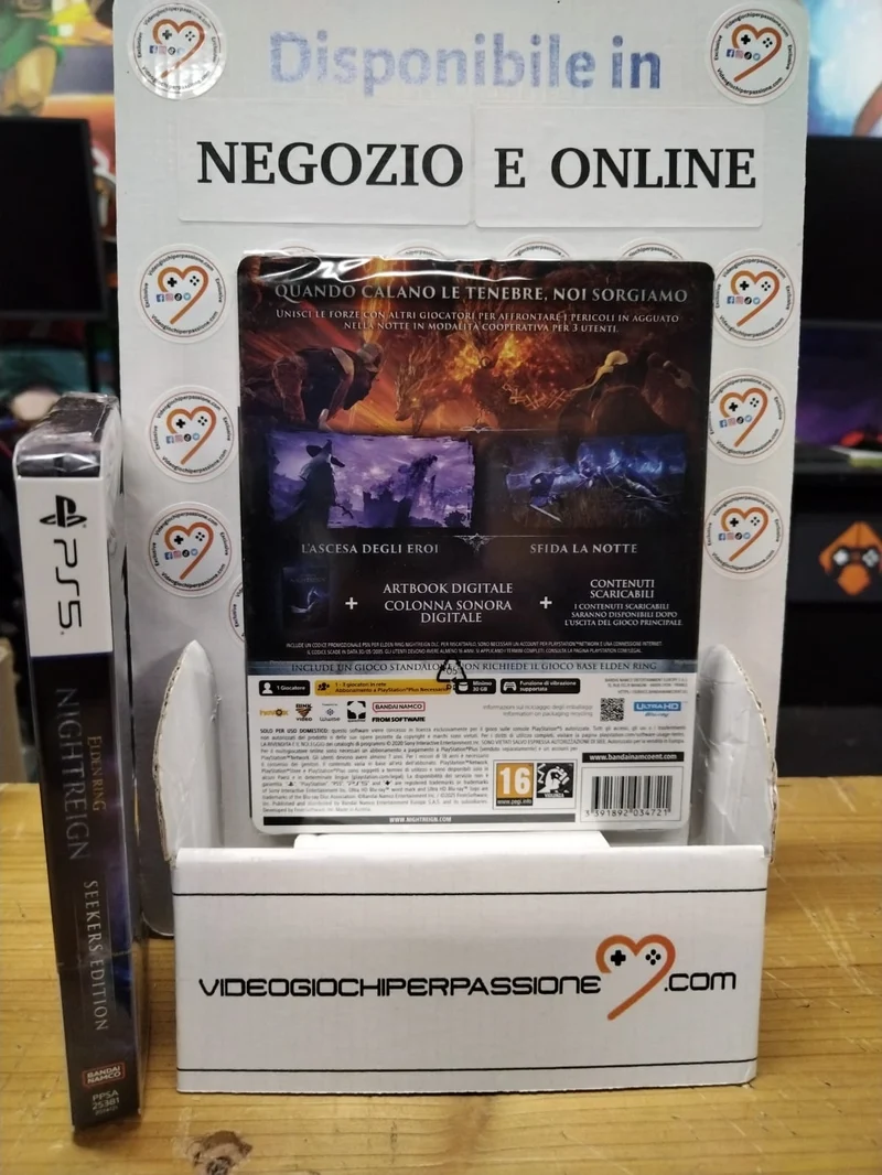 Elden Ring Nightreign Seekers Edition Playstation 5 Edizione Italiana