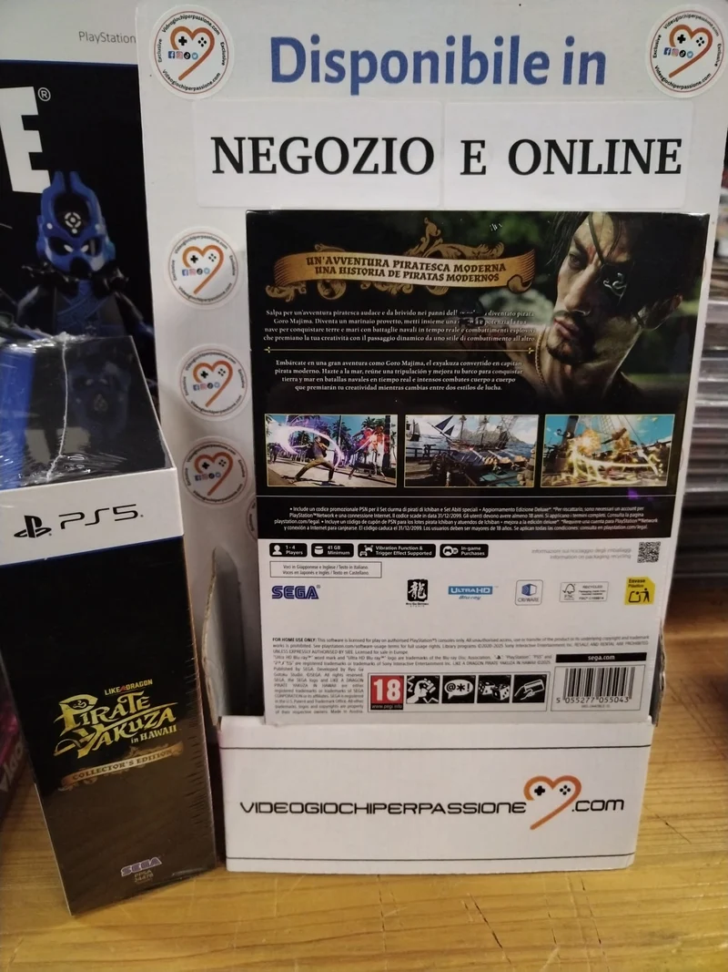 Like a Dragon: Pirate Yakuza in Hawaii Collector's Edition Playstation 5 (ver. ita.)