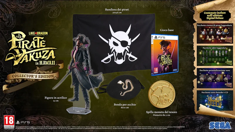 Like a Dragon: Pirate Yakuza in Hawaii Collector's Edition Playstation 5 (ver. ita.)