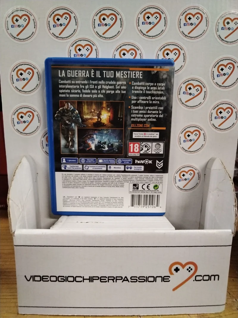 Killzone mercenary PS VITA (usato garantito)(ver. italiana)