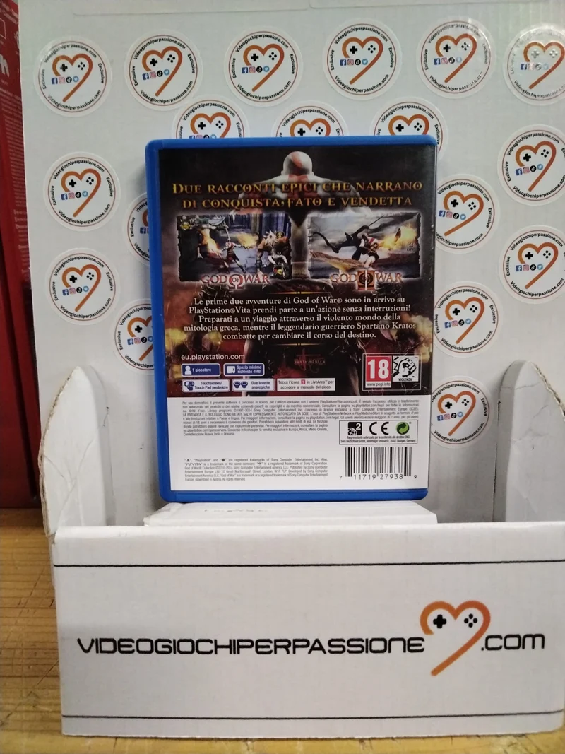 God of war Collection PS VITA (usato garantito)(ver. italiana)