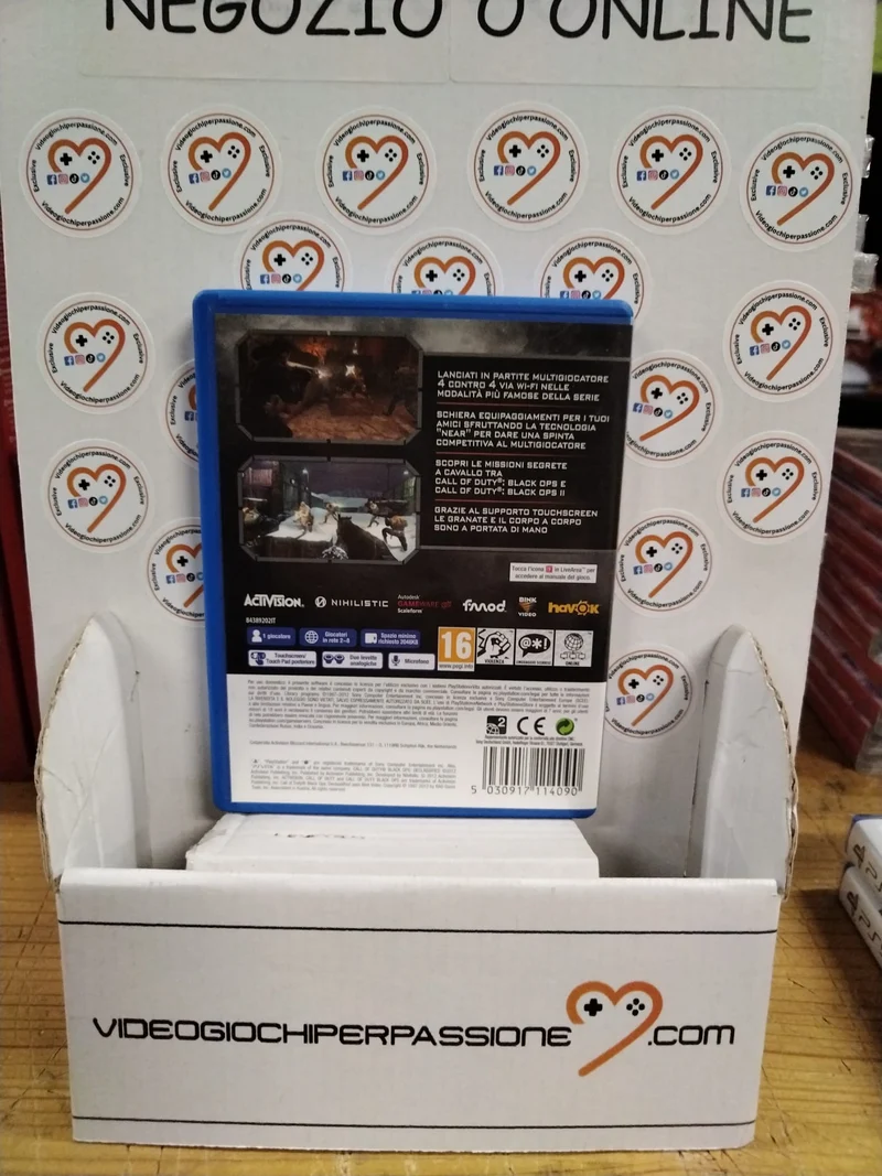 call of duty black ops : declassified PS VITA (usato)(ver. italiano)