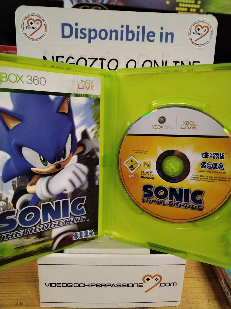 Sonic the Hedgehog XBOX 360 (usato garantito)(ver. italiana)