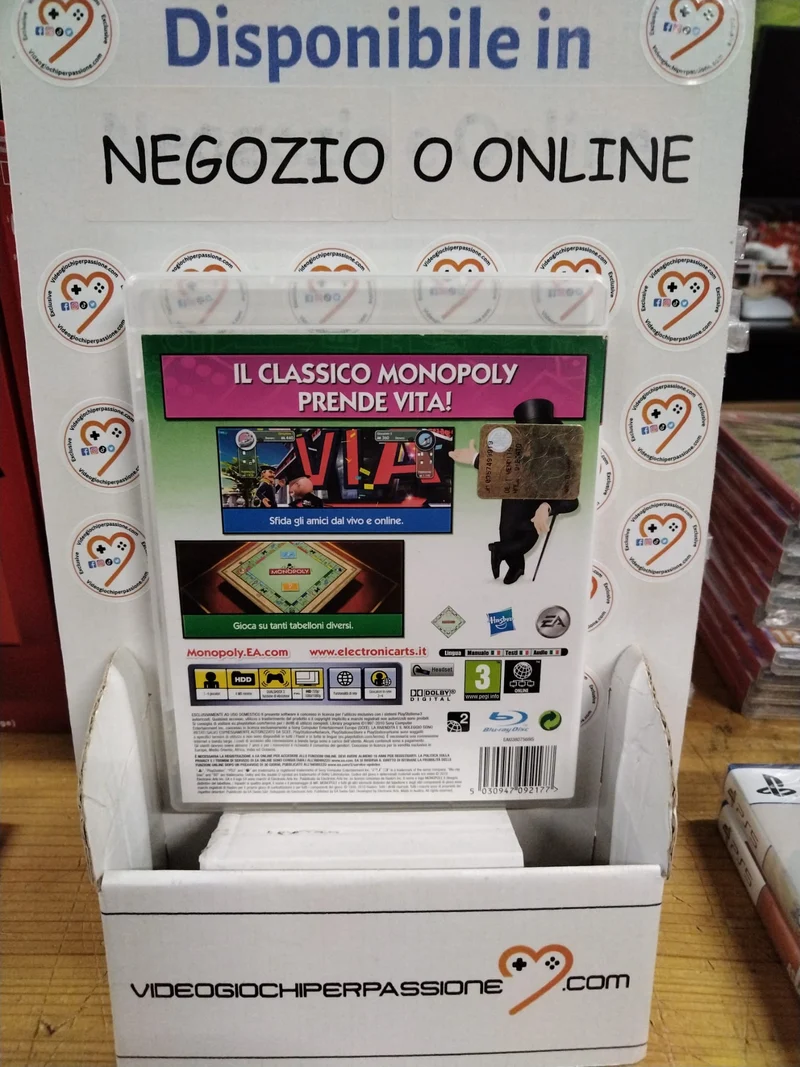 monopoly PS3 (usato garantito)(ver . italiana)