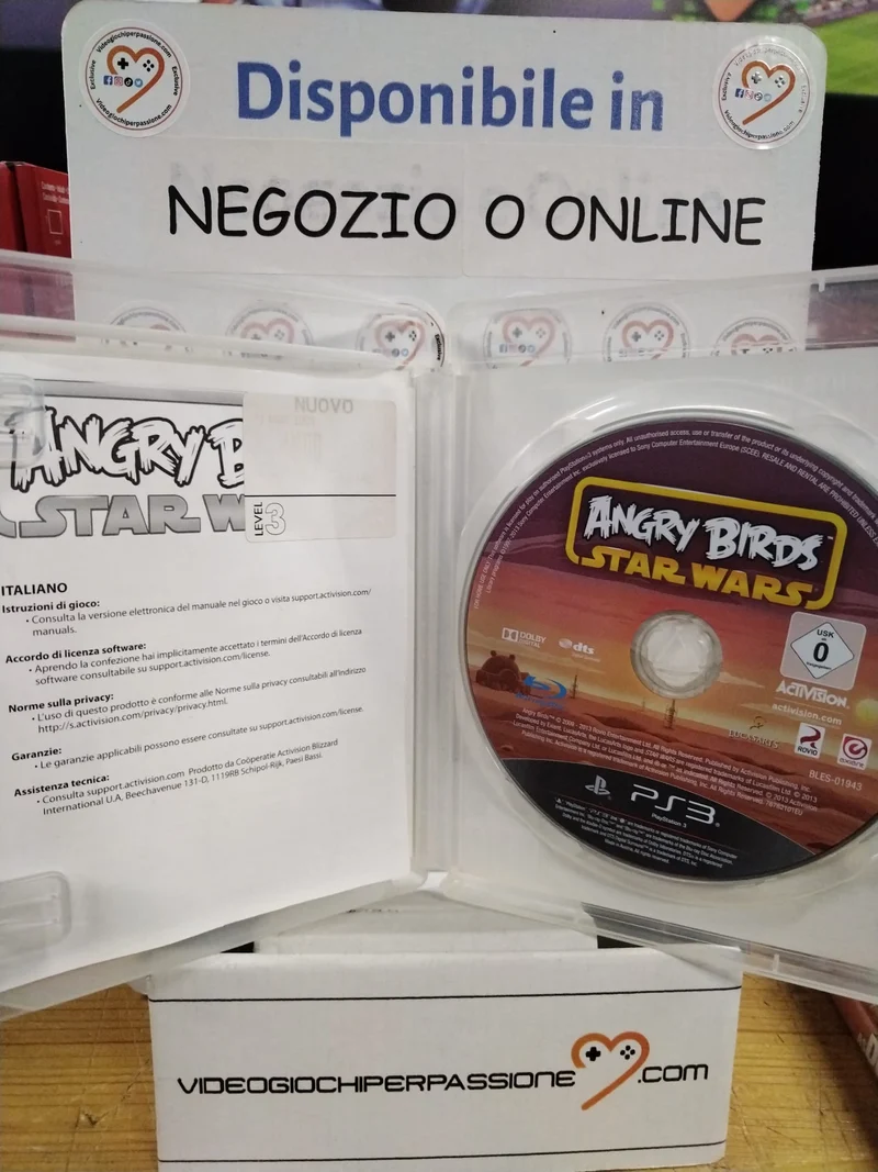 angry birds star wars ps3 (usato garantito)(ver. italiana)