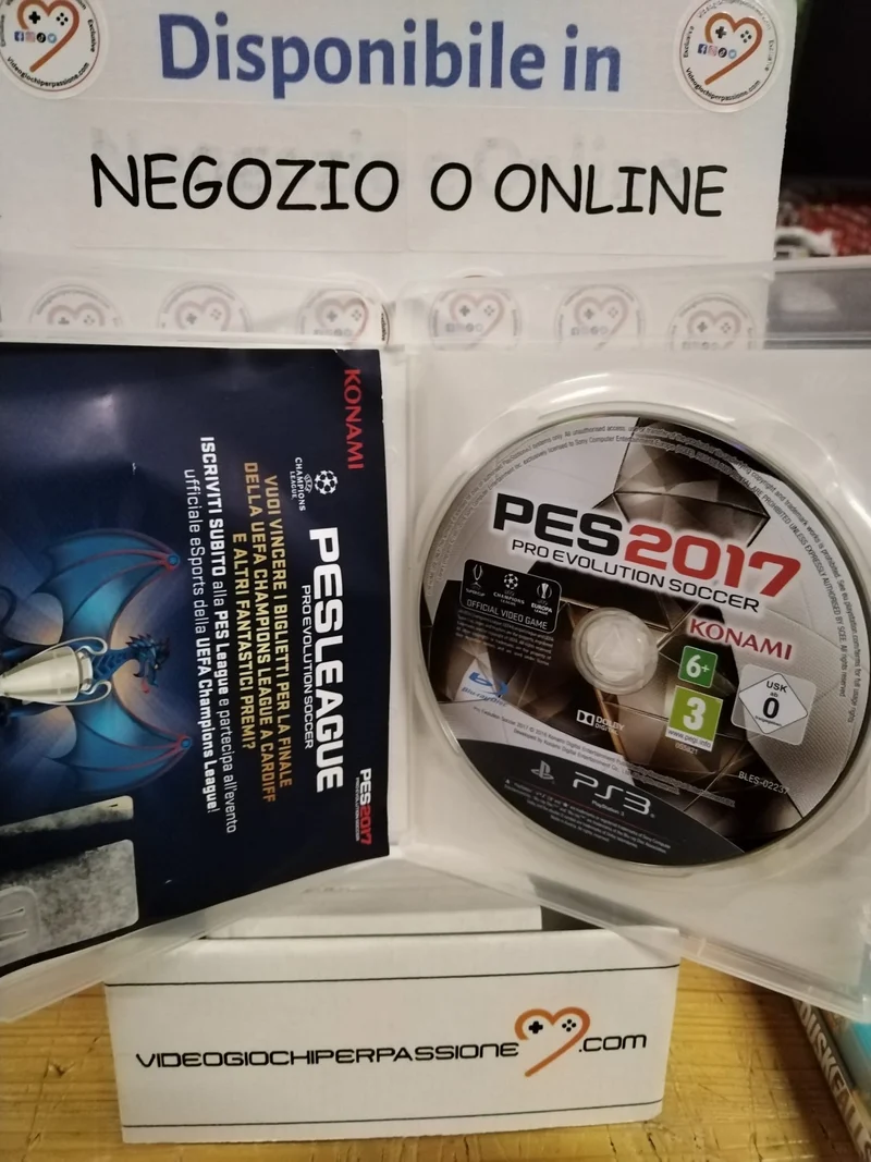 PES 2017 PS3 (usato garantito)
