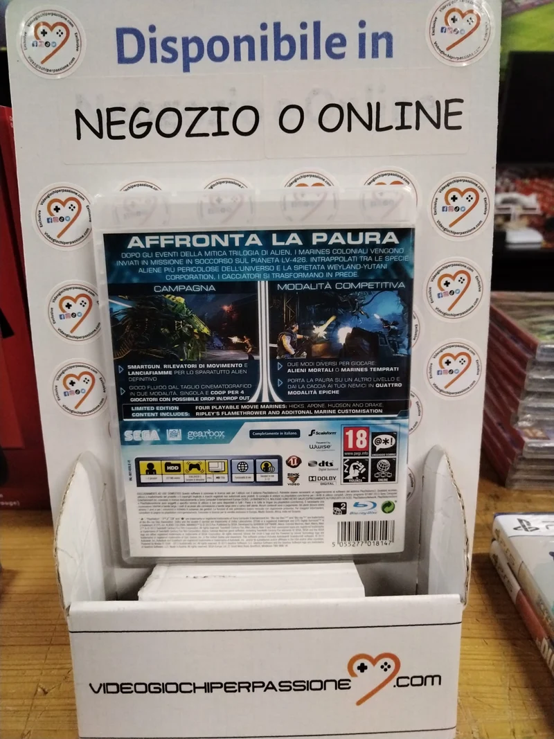 aliens colonial marines PS3 (usato garantito)(ver. italiana)
