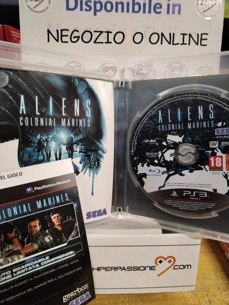 aliens colonial marines PS3 (usato garantito)(ver. italiana)