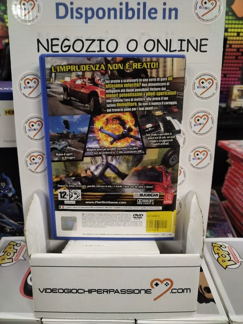 Flatout 2 Playstation 2 (usato garantito)(ver. italiana)