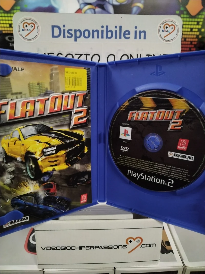 Flatout 2 Playstation 2 (usato garantito)(ver. italiana)