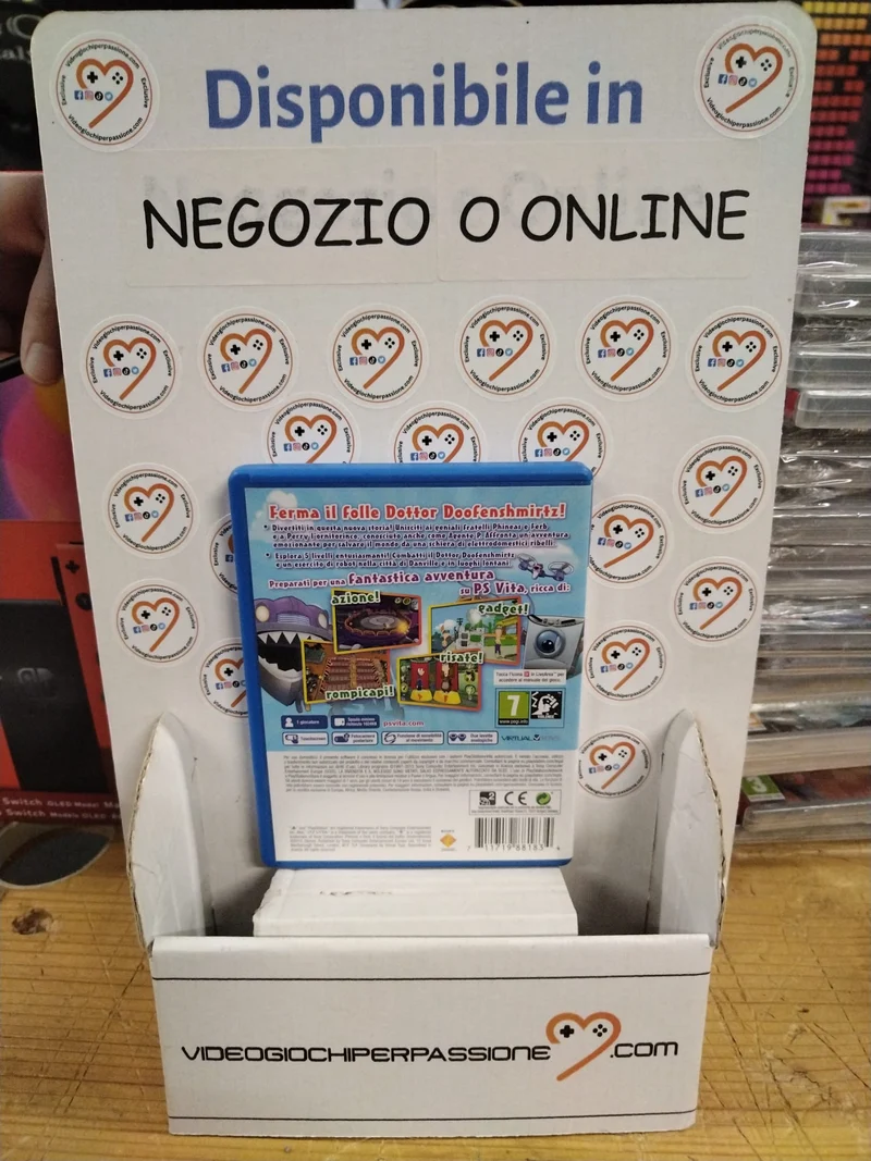 Phineas e Ferb: il Giorno del Dottor Doofenshmirtz PS Vita (usato garantito)(ver. italiana)