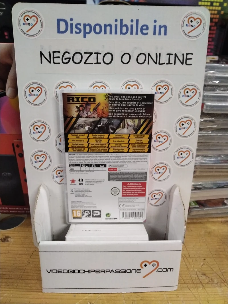 RICO NINTENDO SWITCH (versione europea) (usato garantito)