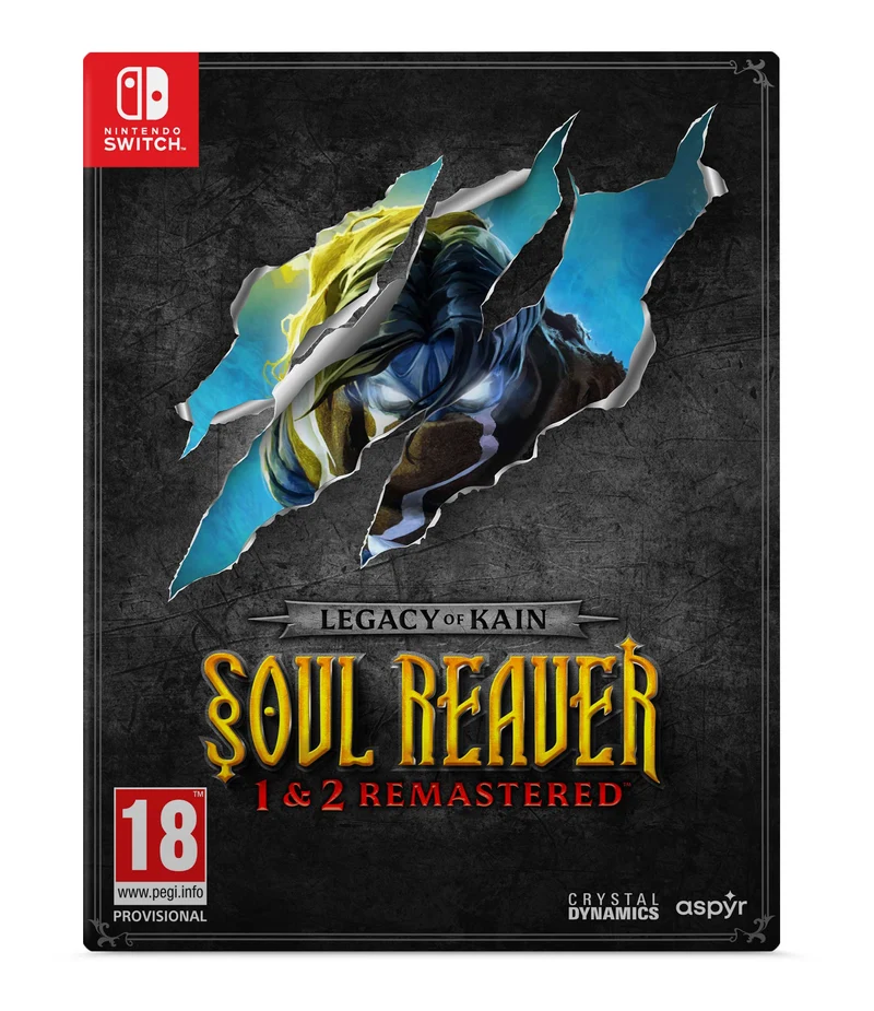Legacy of Kain Soul Reaver 1 e 2 Remastered Nintendo Switch Deluxe Edition Edizione Europea