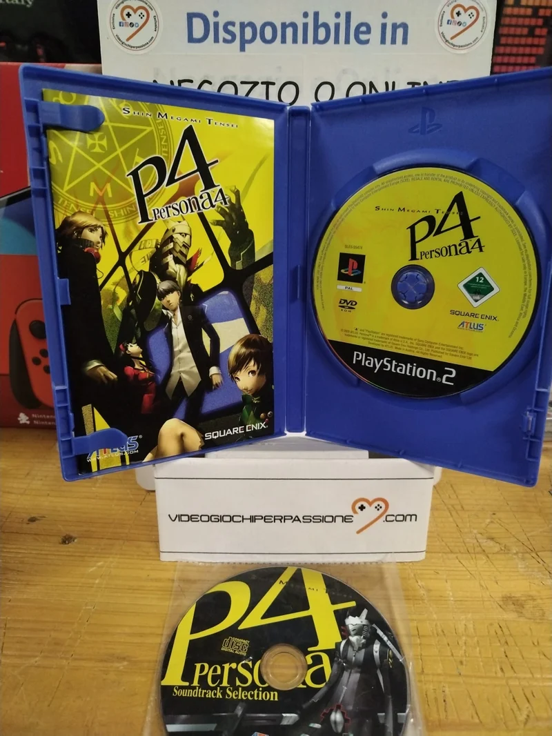 Persona 4-Shin Megami Tensei - Playstation 2 (usato garantito)(ver. inglese)