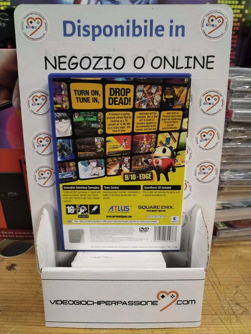 Persona 4-Shin Megami Tensei - Playstation 2 (usato garantito)(ver. inglese)