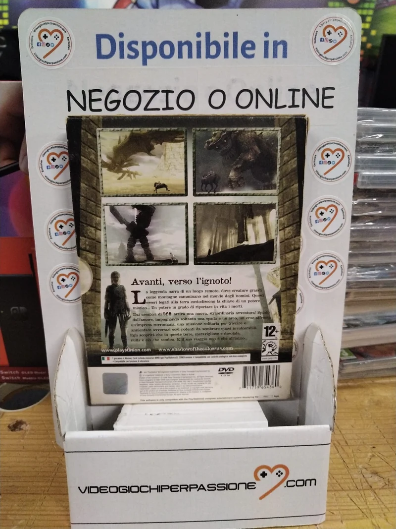 shadow of the colossus ps2 (usato garantito)(ver. italiana)