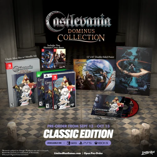 Castlevania Dominus Collection Switch