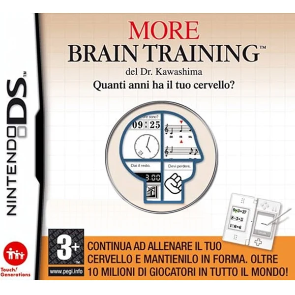 More Brain Training Quanti Anni Ha Il Tuo Cervello? DS - Usato