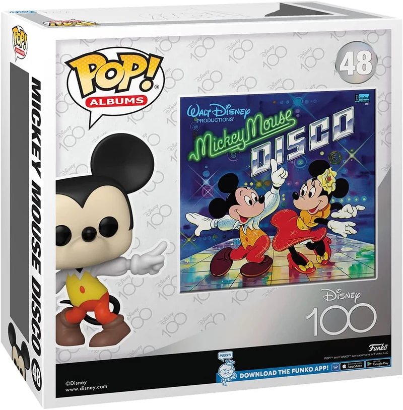 Funko PoP! Albums 100th Mickey Mouse Disco 48 Edizione Anniversario