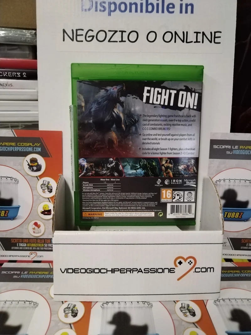 KILLER INSTINCT Xbox One -(usato garantito)