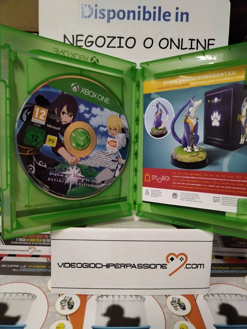 TALES OF VESPERIA: DEFINITIVE EDITION Xbox One -(usato garantito) Edizione ITALIANA