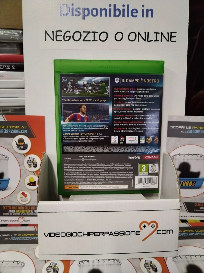 PES 2015 Xbox One -(usato garantito) Edizione ITALIANA