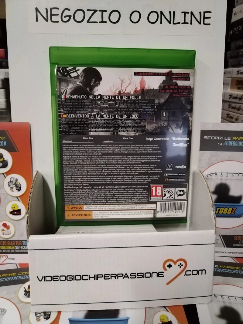 THE EVIL WITHIN XBOX ONE (usato)(versione italiana)