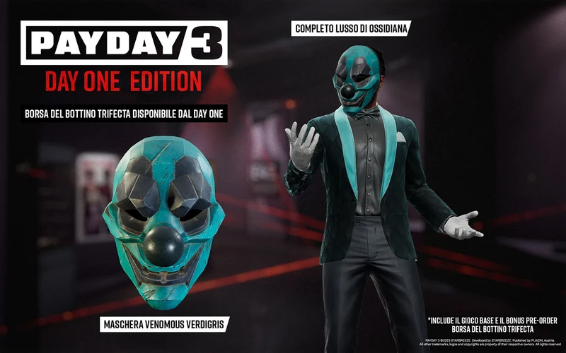 PAYDAY 3 Day One Edition Playstation 5