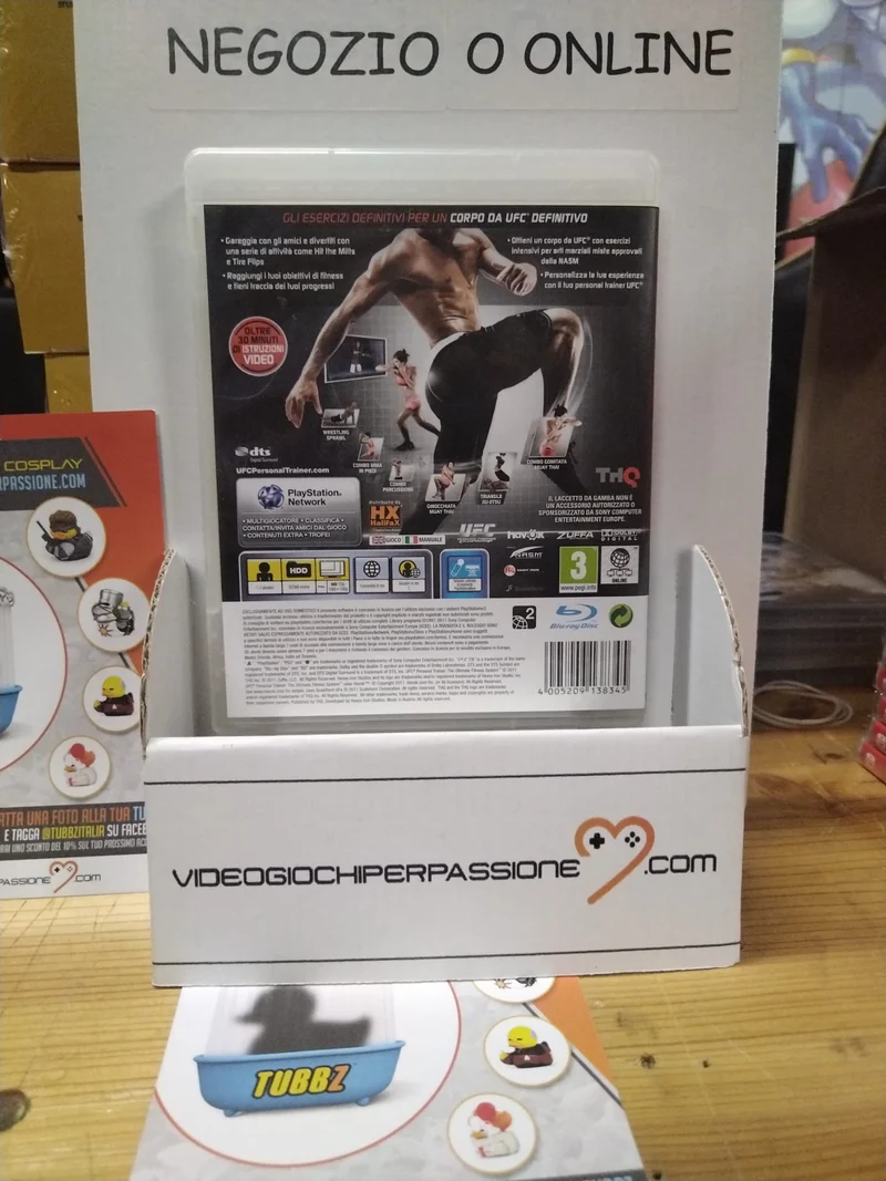 UFC PERSONAL TRAINER PLAYSTATION 3 (usato garantito)(versione italiana)