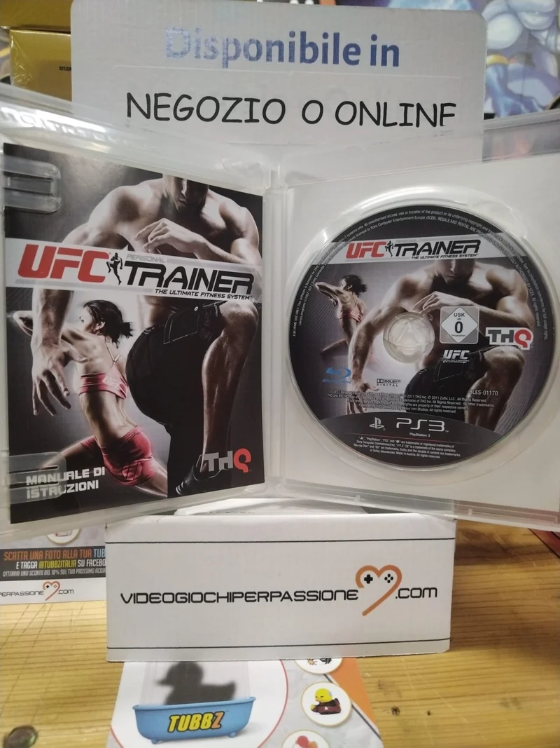 UFC PERSONAL TRAINER PLAYSTATION 3 (usato garantito)(versione italiana)