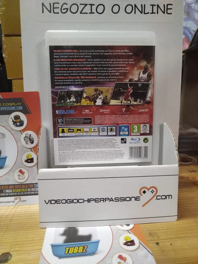 NBA 2K 12 PLAYSTATION 3 (usato garantito)(versione italiana)
