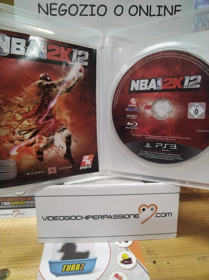 NBA 2K 12 PLAYSTATION 3 (usato garantito)(versione italiana)
