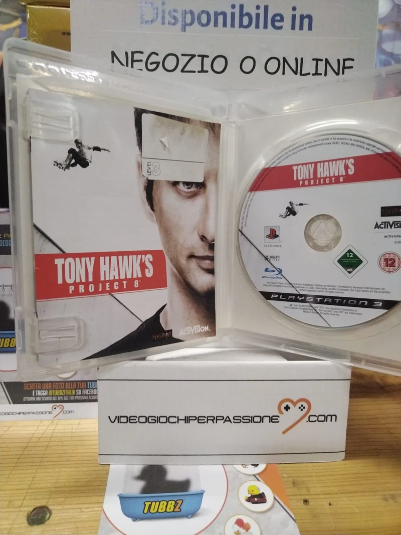 TONY HAWK'S PROJECT 8 PS3 (usato garantito)(versione italiana)