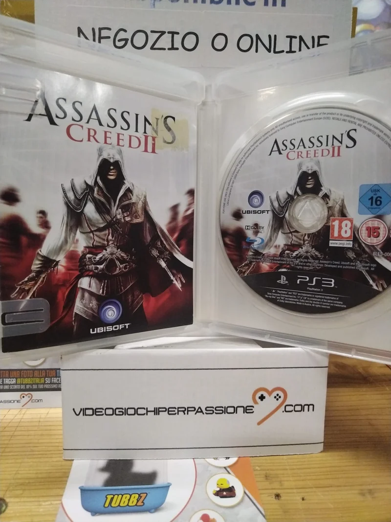 ASSASSIN'S CREED II PS3 (usato garantito)(versione italiana)