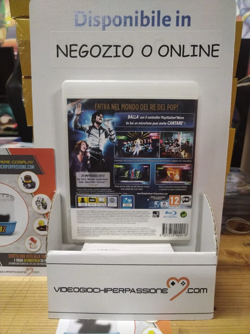 MICHAEL JACKSON THE EXPERIENCE PS3 (usato)(versione italiano)