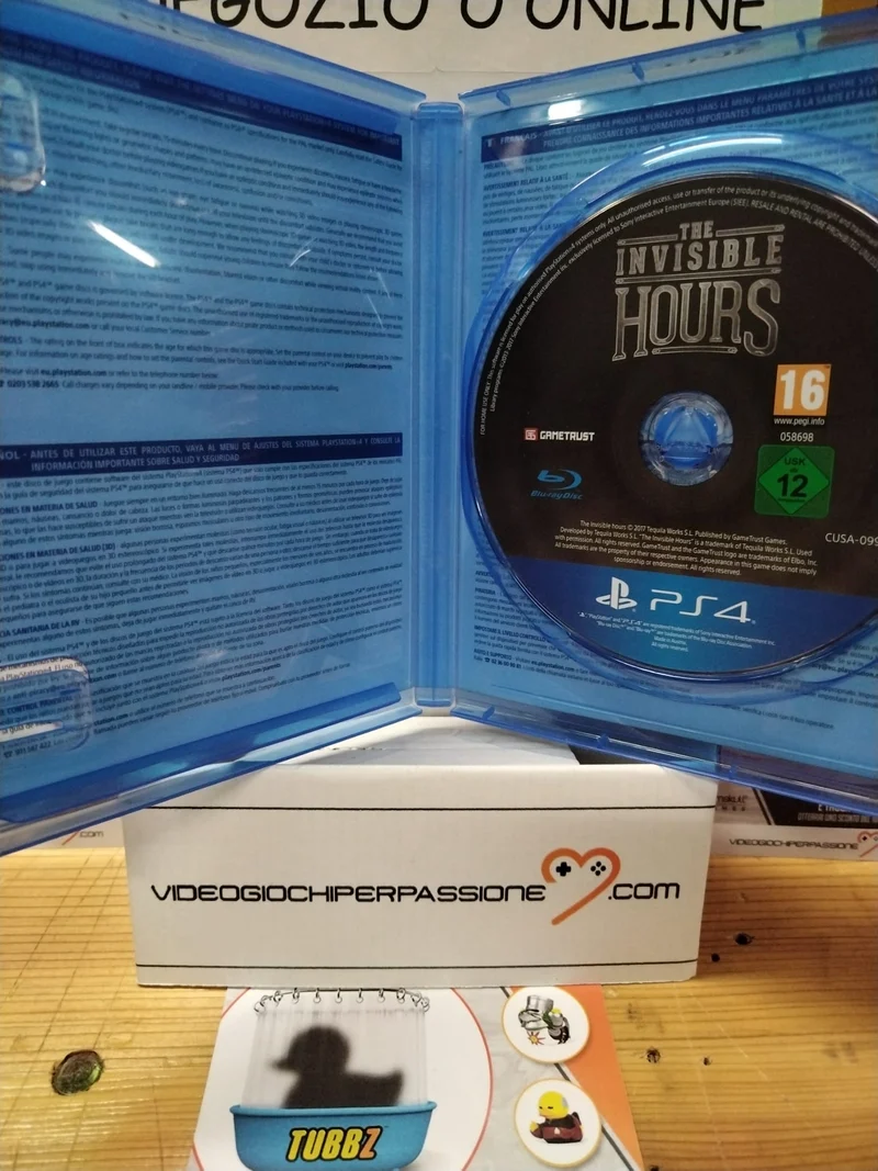THE INVISIBLE HOURS PS4 (usato garantito)(versione italiana)
