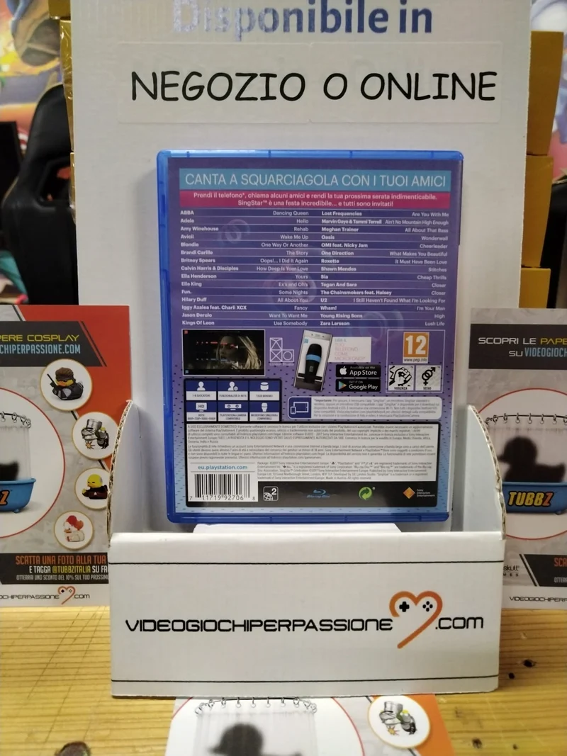 SINGSTAR CELEBRATION PS4 (usato garantito)(versione italiana)