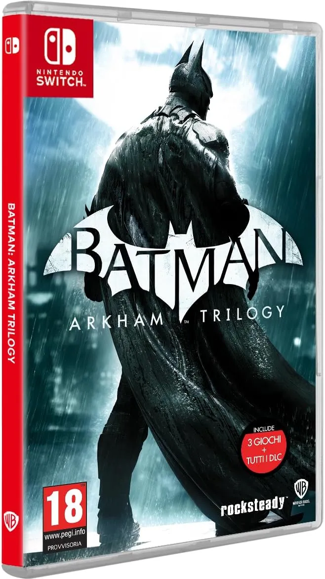 Batman Arkham Trilogy Nintendo Switch Edizione Europea