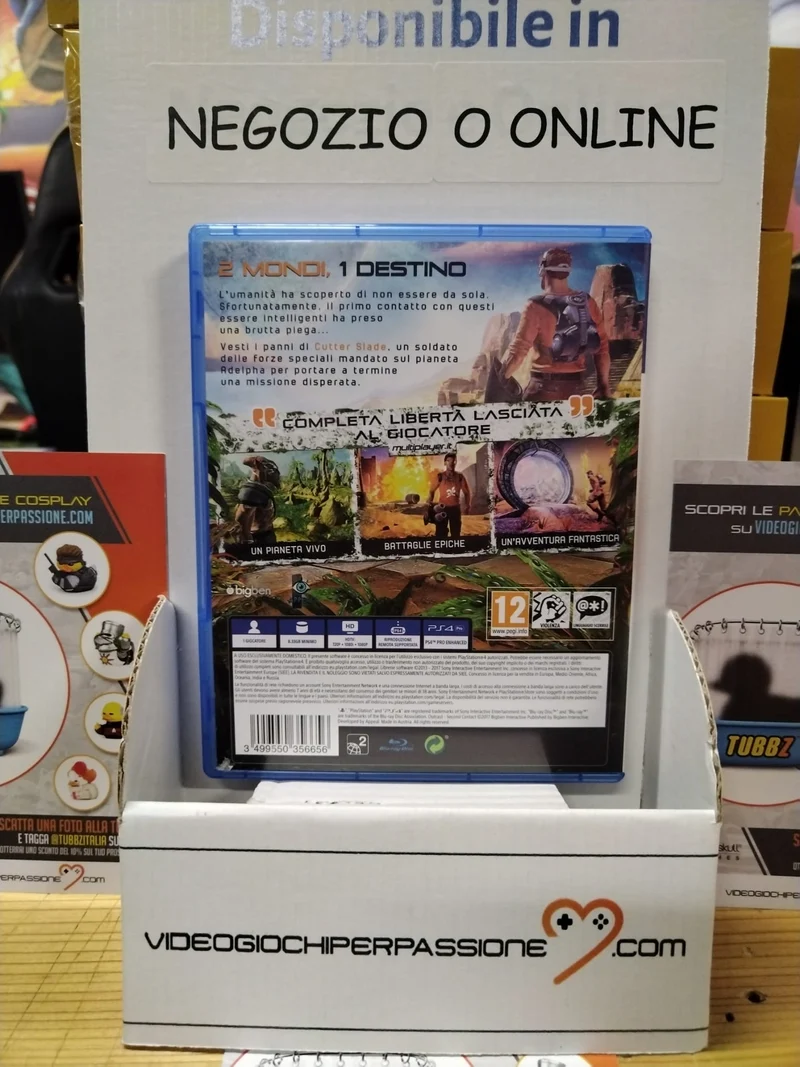 OUTCAST SECOND CONTACT PS4 (usato garantito)(versione italiana)