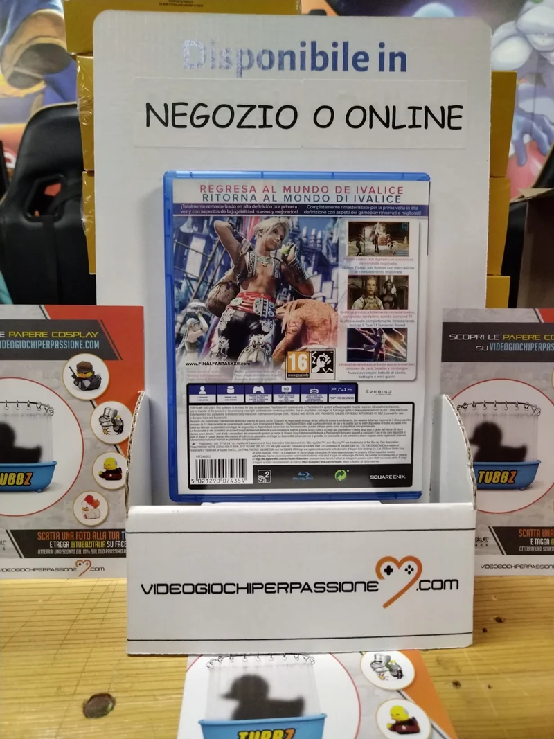 FINAL FANTASY XII THE ZODIAC AGE PS4 (usato garantito)(versione italiana)