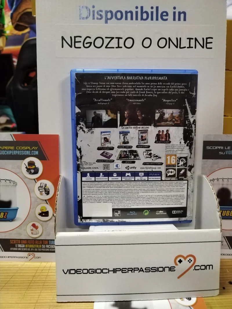 LIFE IS STRANGE BEFORE THE STORM PS4 (usato garantito)(versione italiana)