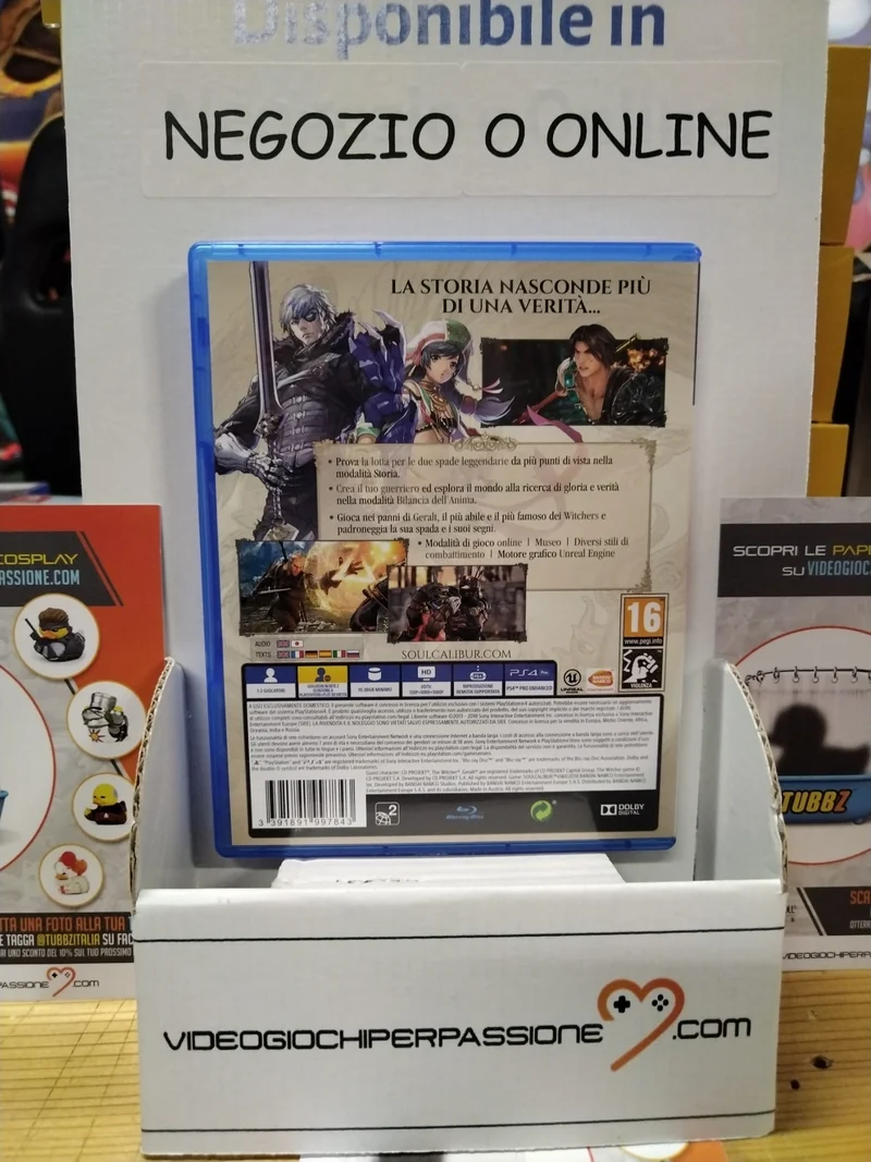 SOULCALIBUR VI PS4 (usato garantito)