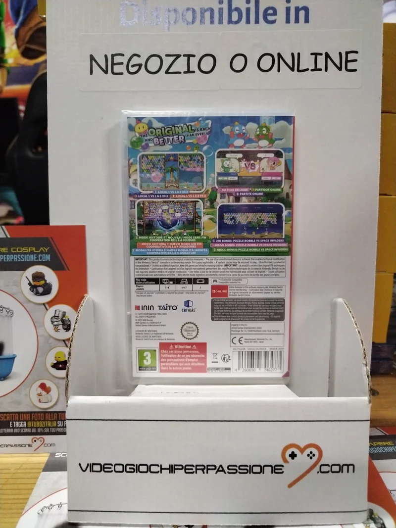 PUZZLE BOBBLE EVERYBUBBLE NINTENDO SWITCH