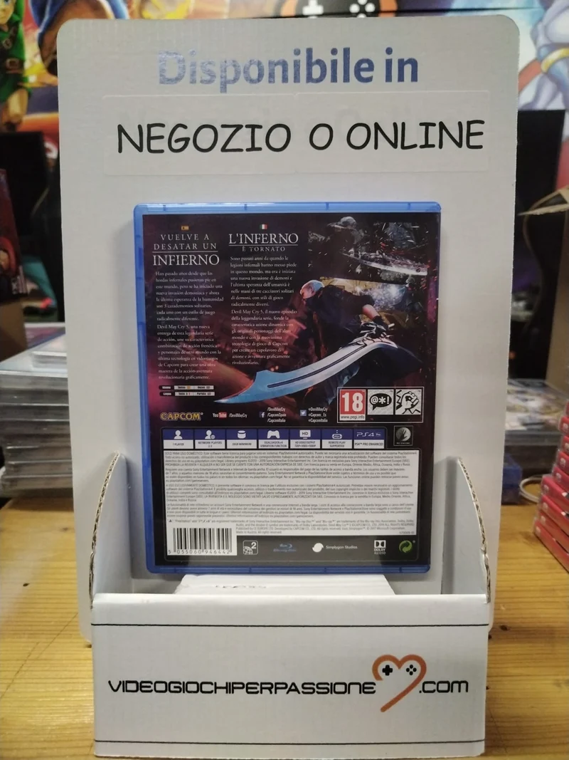 DEVIL MAYCRY 5 PS4 (usato garantito)