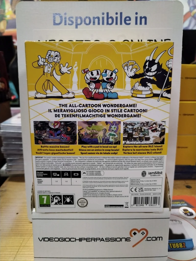 Cuphead Limited Edition Nintendo Switch