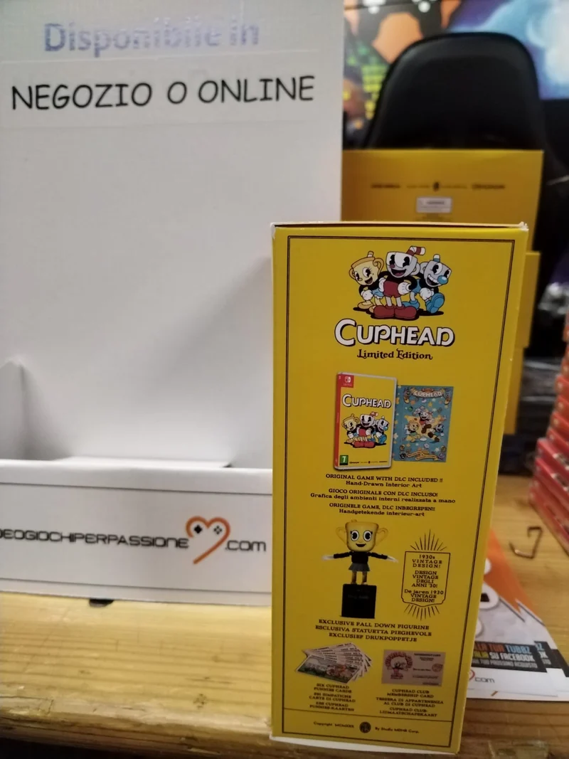 Cuphead Limited Edition Nintendo Switch