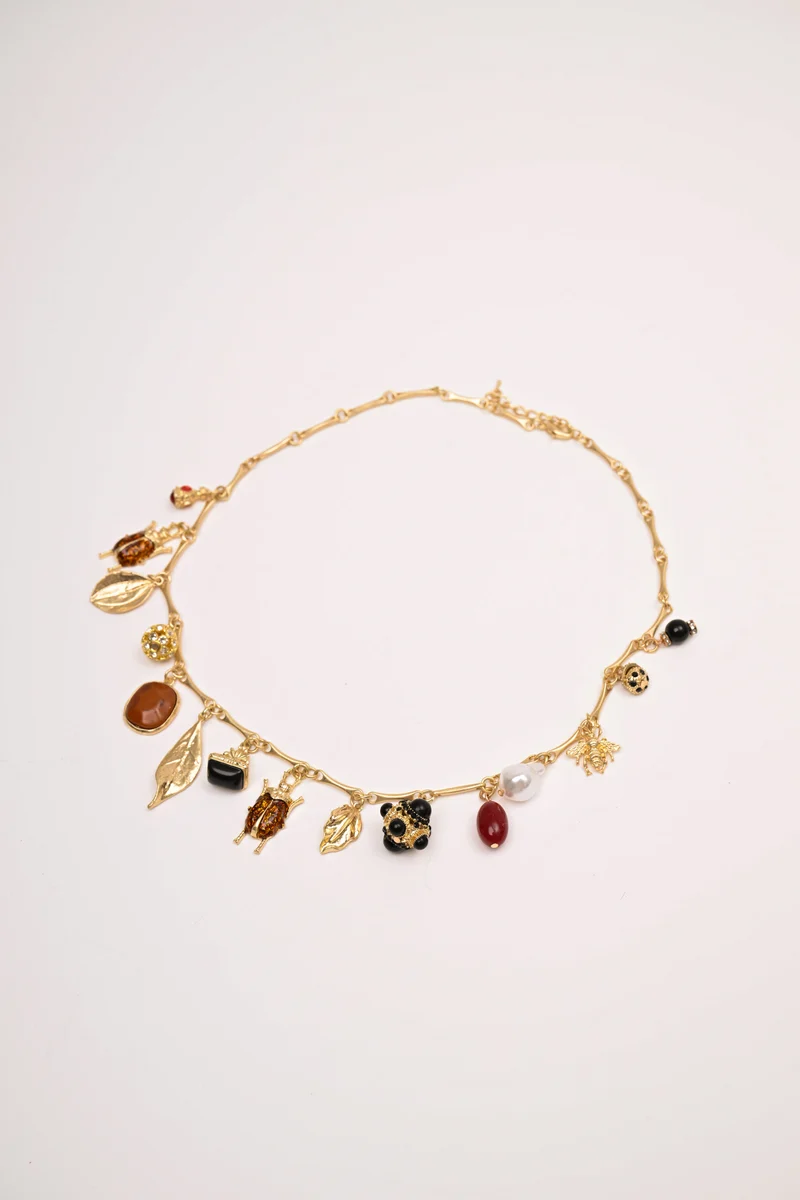 Collana con pendenti mix
