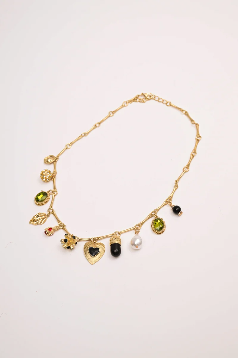 Collana con pendenti mix